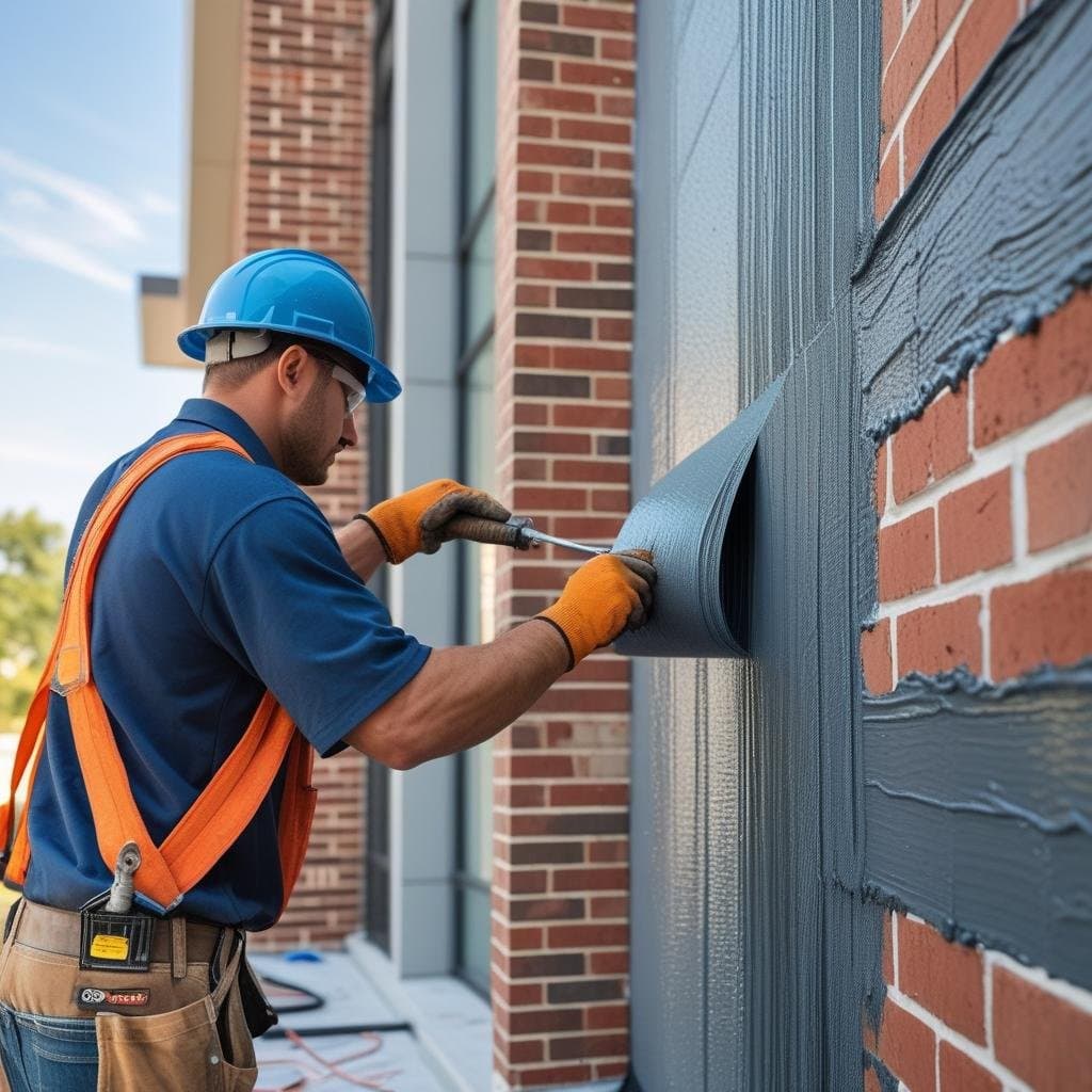 Industrial concrete waterproofing execution - SV Technocrats